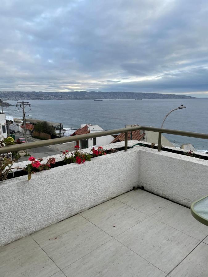 Hermoso Con Terraza Y Vista Al Mar Vina del Mar